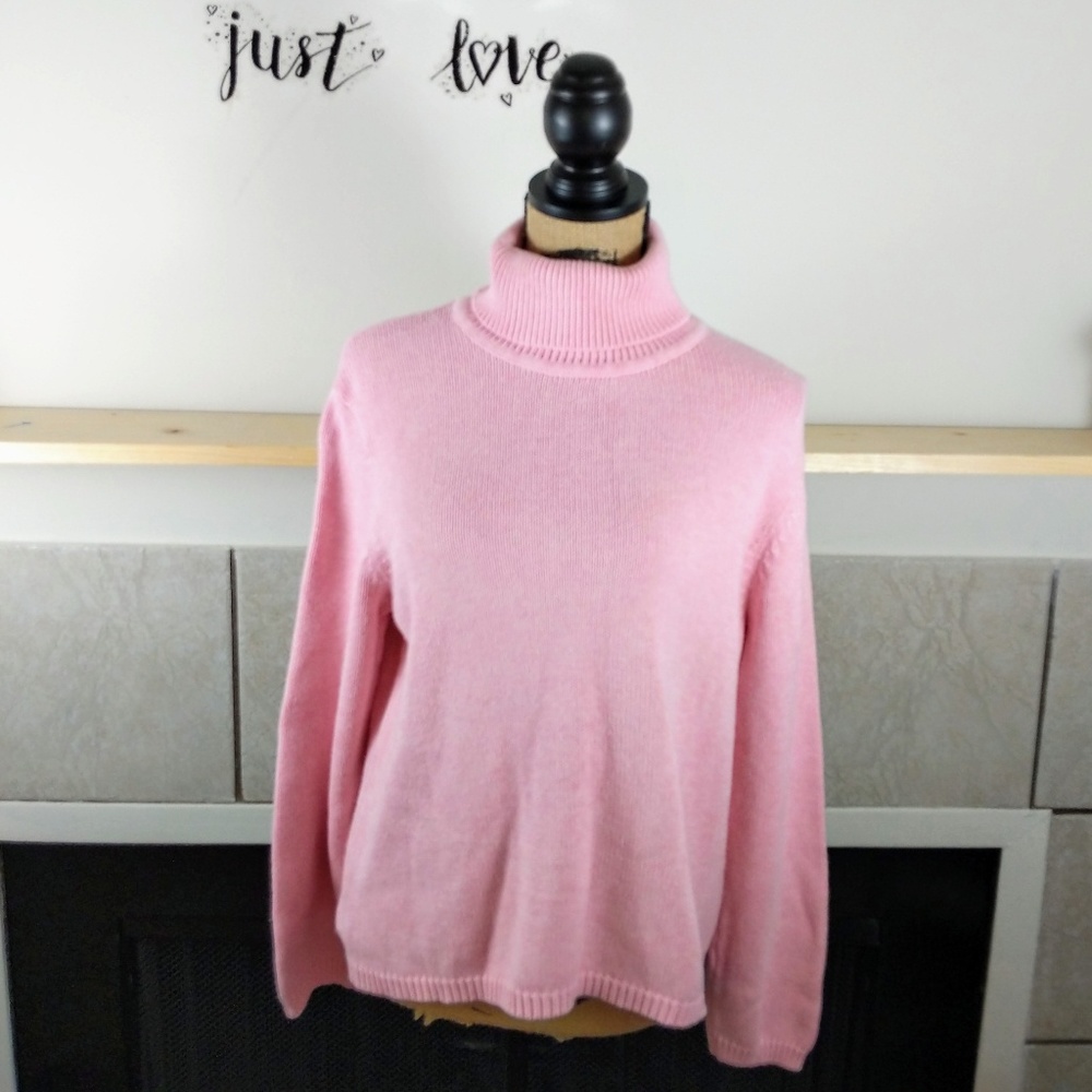 Christopher Banks Turtle Neck Sweater 100% Cotton